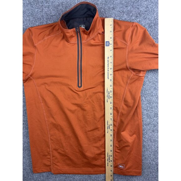 REI Pullover Shirt Mens Large Half Zip Performance Outdoor Hiking Athletic - Picture 4 of 5